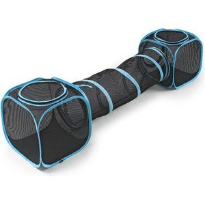 Cat Furniture Tent for Indoor and Outdoor Playpen Portable (2 Cube + Tunnel)